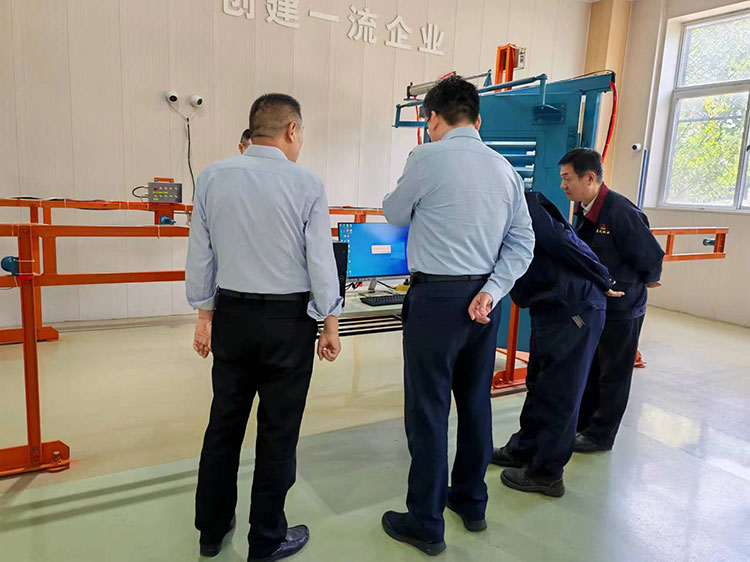 熱烈歡迎山東能源集團物資有限公司領(lǐng)導蒞臨山東東達機電