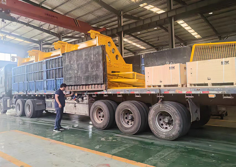 山東東達機電自主研發(fā)的新型斷帶抓捕器裝車(chē)發(fā)貨